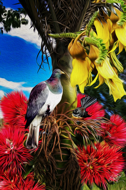 Storyteller CANVAS Art Print