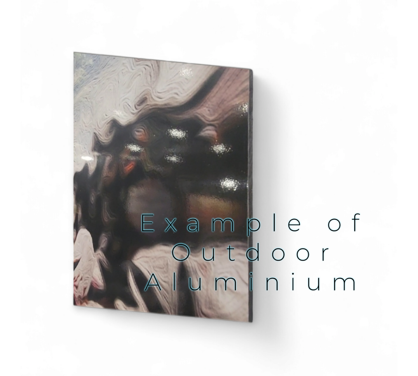 The Tuatara Bouquet ALUMINIUM Art print