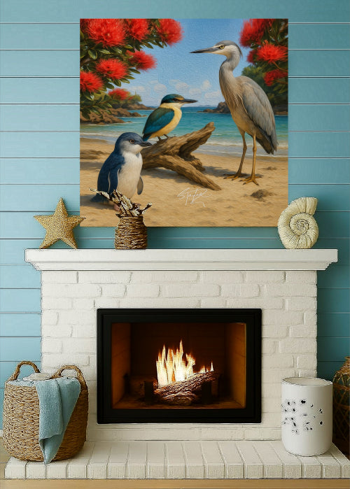 Beachlife ALUMINIUM Art print