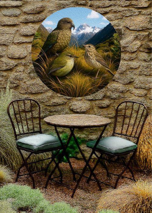 Mountain Life ALUMINIUM Art print
