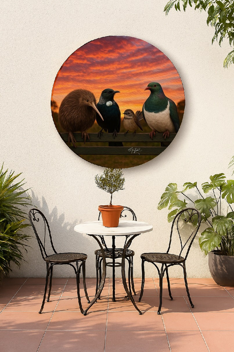 Parklife ALUMINIUM Art print