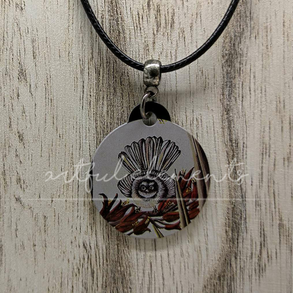 Kiwiana Aluminium Necklaces - Native Birds