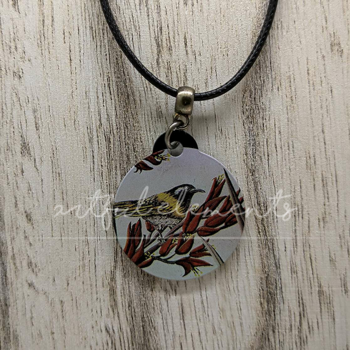 Kiwiana Aluminium Necklaces - Native Birds