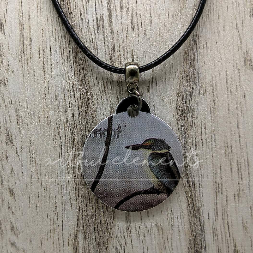 Kiwiana Aluminium Necklaces - Native Birds