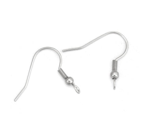 Kiwiana Art Ball & Wire Style Earrings - Native Flora