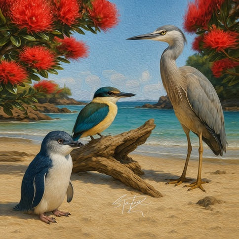 Beachlife ALUMINIUM Art print