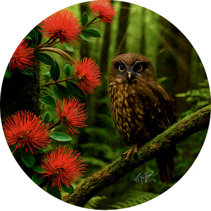Ruru ALUMINIUM Art print