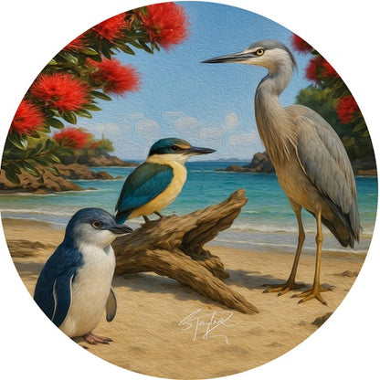 Beachlife ALUMINIUM Art print