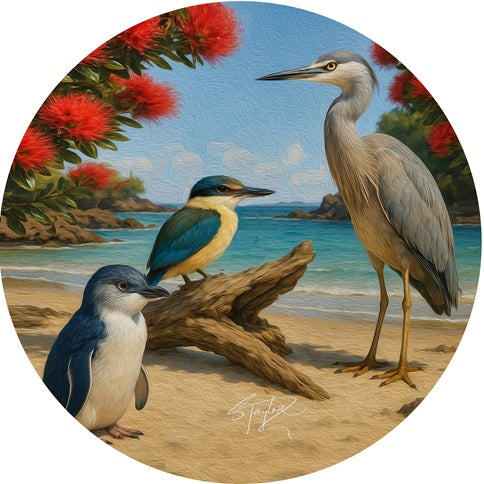 Beachlife ALUMINIUM Art print