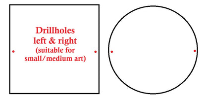 HANGING OPTIONS for Aluminium artwork
