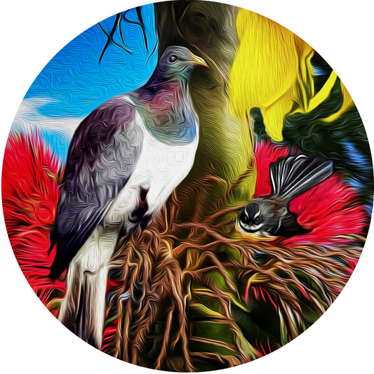 Storyteller ALUMINIUM Art print