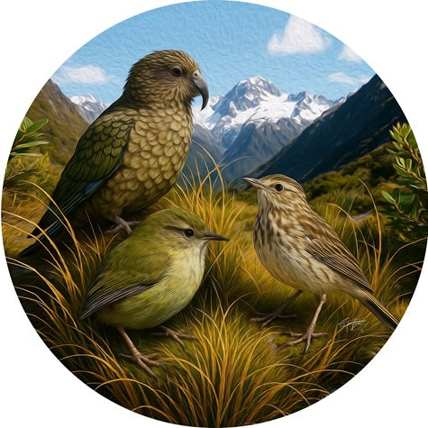 Mountain Life ALUMINIUM Art print