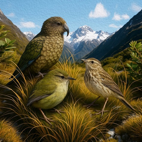 Mountain Life ALUMINIUM Art print