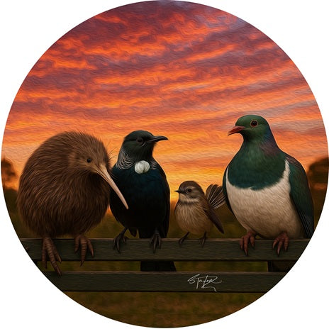 Parklife ALUMINIUM Art print