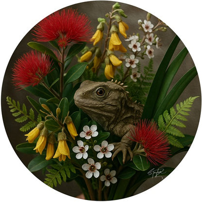 The Bouquet ALUMINIUM Art print