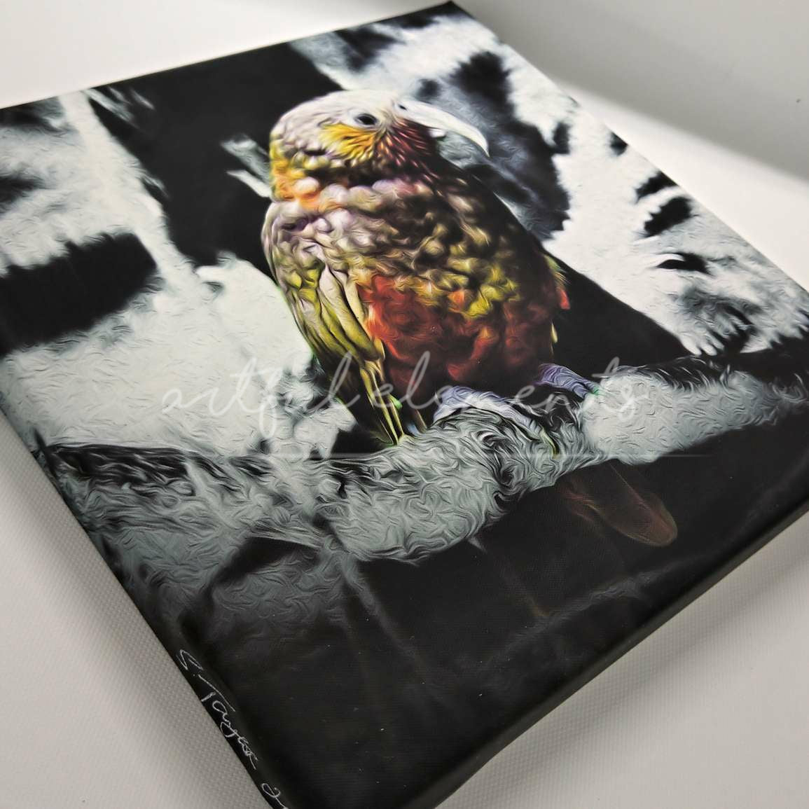 Beeswax Art Print - New Zealand Birds