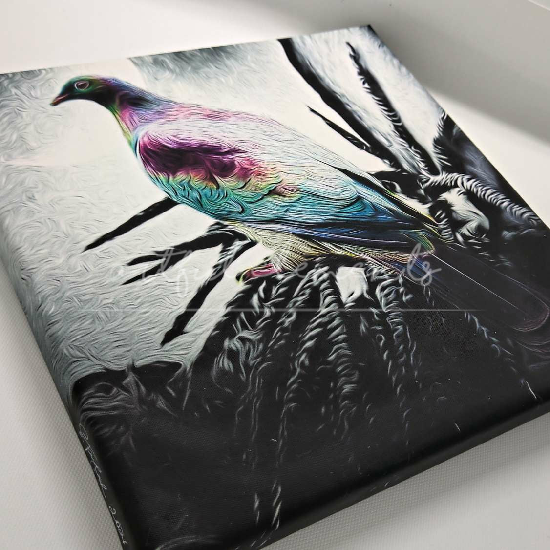 Beeswax Art Print - New Zealand Birds