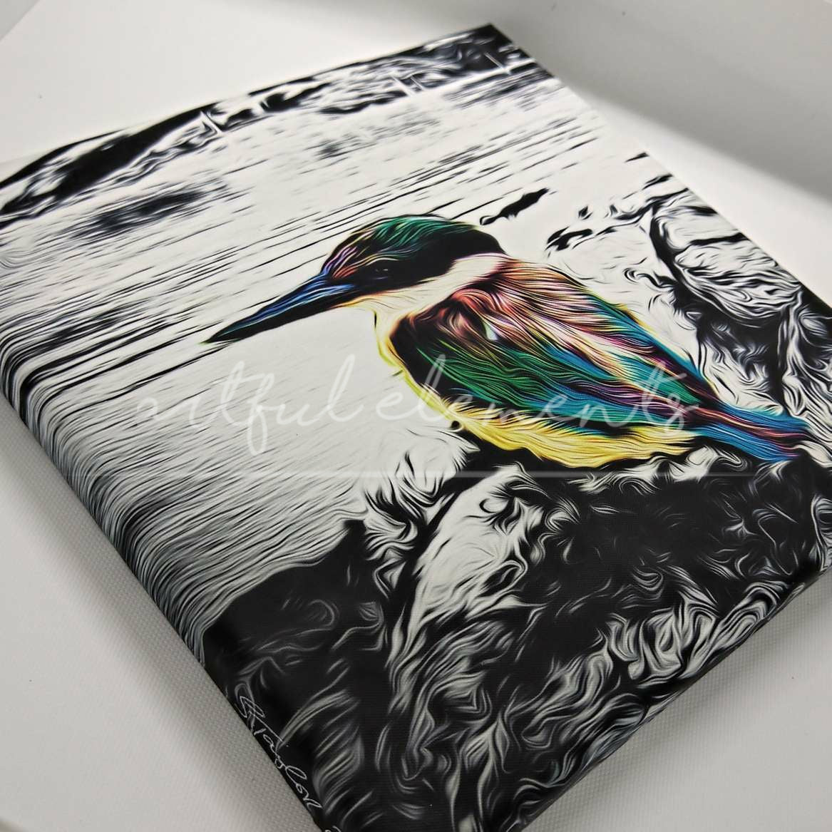 Beeswax Art Print - New Zealand Birds