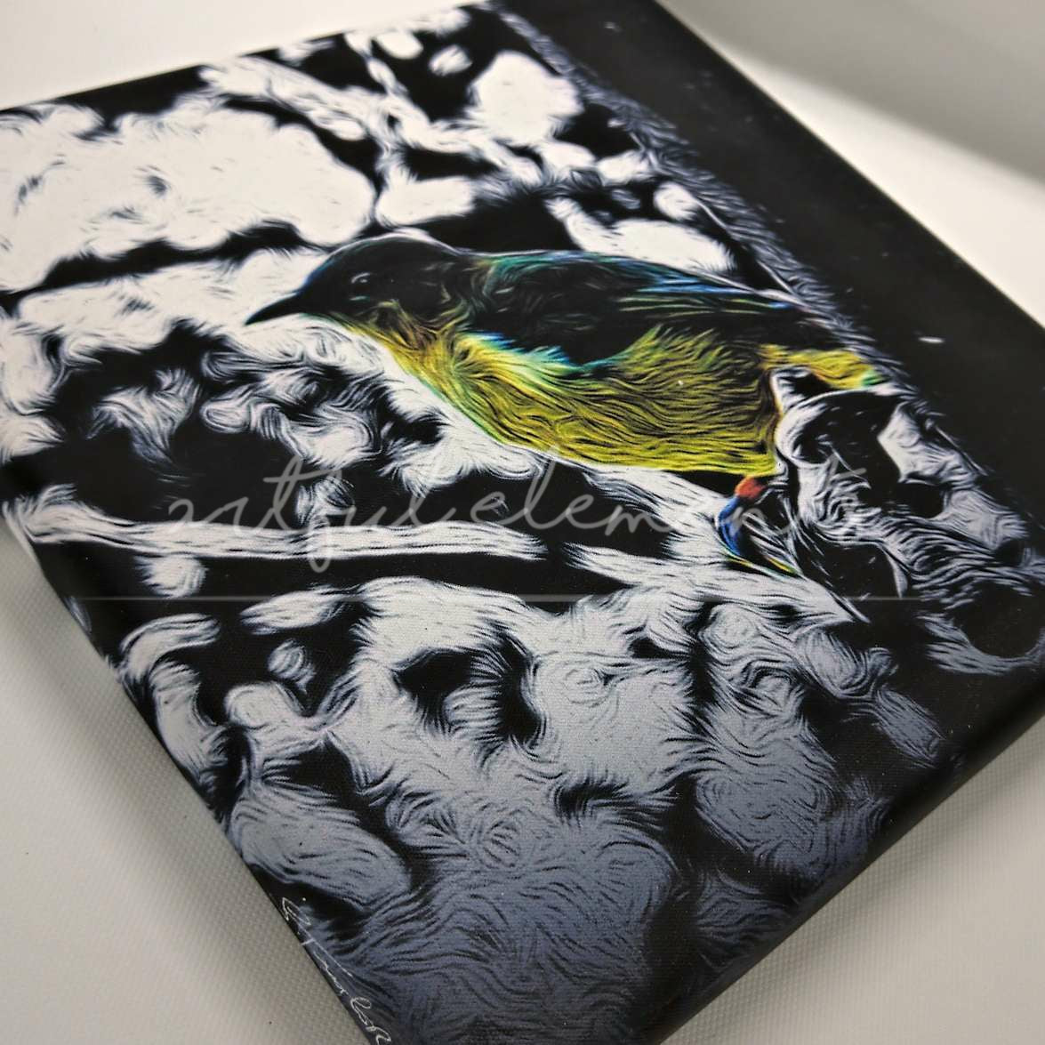 Beeswax Art Print - New Zealand Birds