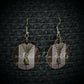 Kiwiana Art Ball & Wire Style Earrings - Native Flora
